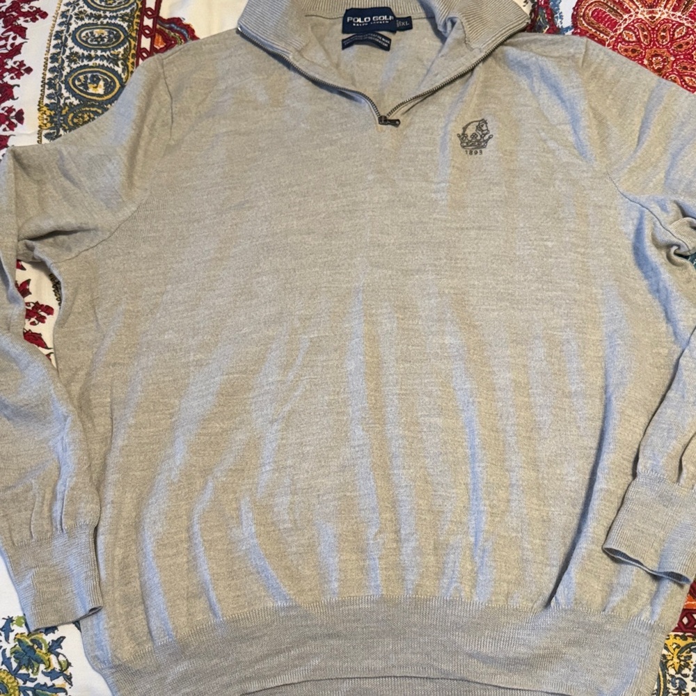 Polo Ralph Lauren Gray Sweater for Men